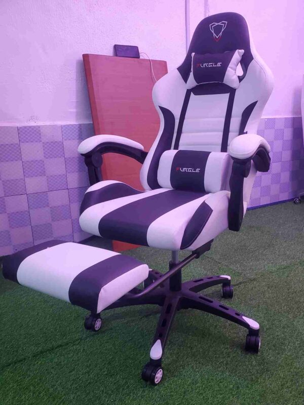 FURGLE PRO Computer Racing Gaming Ergonomic Chair + Footrest ( - Image 5