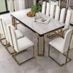 8 Seaters Luxury Marble Dining Table