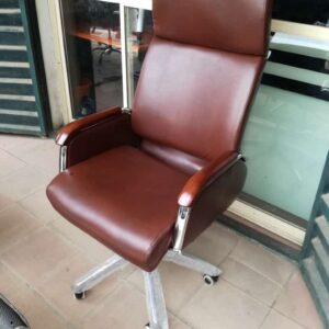 Executive Office Reclining Chair Brown