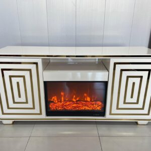 Fireplace Electric TV Stand With Remote Control