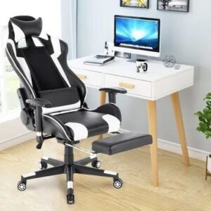 Gaming Office Chair With Footrest