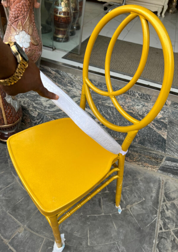 Gold Chiavari Event chair (metal)