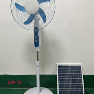 16 INCHES SOLAR RECHARGEABLE STANDING FAN